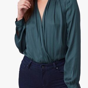 PAIGE Deep Green Blouse